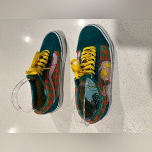 Old Skool Simpson Vans, Men’s size 5.5, Women’s size 7